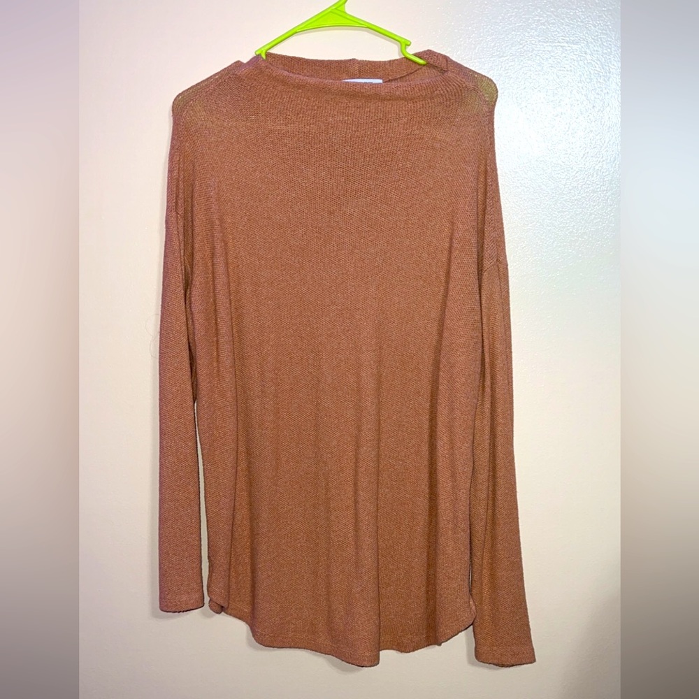 Old Navy Brown Long Sweater - Size Large Tall
